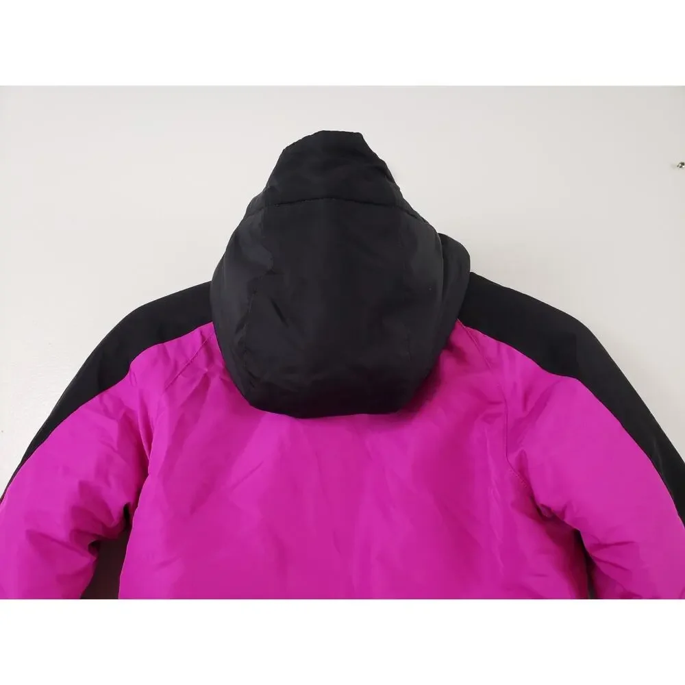 The Children’s Place Girls Jacket Size S 5/6 Hooded Windbreaker Fleece Liner